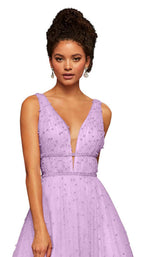 12 of 16 Sherri Hill 52640 Lilac