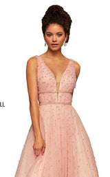 10 of 16 Sherri Hill 52640 Blush