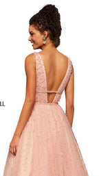 15 of 16 Sherri Hill 52640 Blush