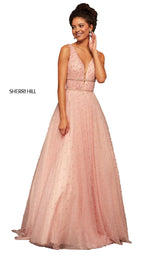 6 of 16 Sherri Hill 52640 Blush