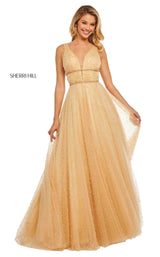 1 of 16 Sherri Hill 52640 Champagne