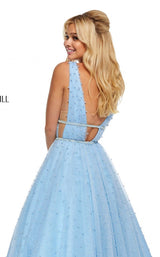 16 of 16 Sherri Hill 52640 Light Blue