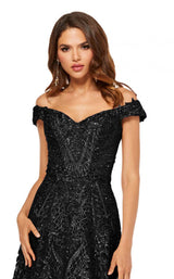 10 of 14 Sherri Hill 52650 Black
