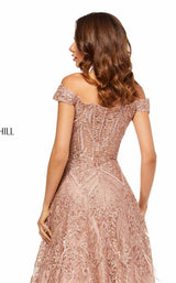 14 of 14 Sherri Hill 52650 Rose Gold