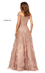 7 of 14 Sherri Hill 52650 Rose Gold