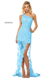 1 of 20 Sherri Hill 52656 Light Blue