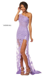 2 of 20 Sherri Hill 52656 Light Purple