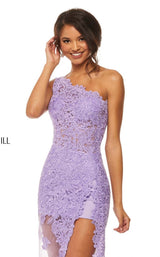 17 of 20 Sherri Hill 52656 Light Purple