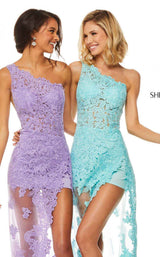 19 of 20 Sherri Hill 52656 Light Purple