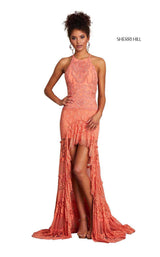 12 of 32 Sherri Hill 52663 Coral