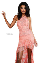 10 of 32 Sherri Hill 52663 Coral