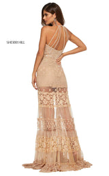 16 of 32 Sherri Hill 52663 Nude