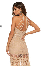 32 of 32 Sherri Hill 52663 Nude