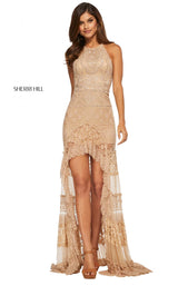 6 of 32 Sherri Hill 52663 Nude