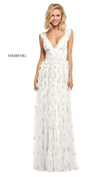 6 of 20 Sherri Hill 52668 Ivory