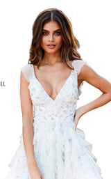 19 of 20 Sherri Hill 52668 Ivory