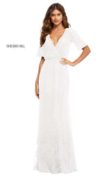 1 of 8 Sherri Hill 52676 Ivory