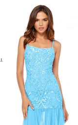 13 of 16 Sherri Hill 52677 Light Blue