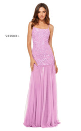 3 of 16 Sherri Hill 52677 Light Pink