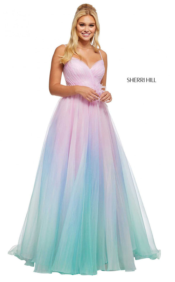 Sherri Hill 52703 Pink-Green