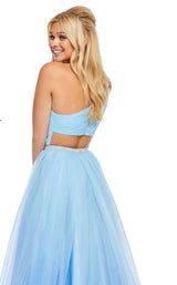 8 of 8 Sherri Hill 52706 Blue