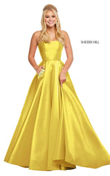 1 of 14 Sherri Hill 52724 Yellow