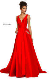 2 of 18 Sherri Hill 52726 Red