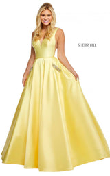 4 of 18 Sherri Hill 52726 Yellow