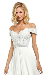 12 of 16 Sherri Hill 52729 Ivory