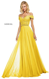 2 of 16 Sherri Hill 52729 Yellow