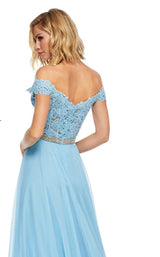 16 of 16 Sherri Hill 52729 Light Blue