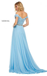 8 of 16 Sherri Hill 52729 Light Blue