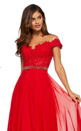 13 of 16 Sherri Hill 52729 Red