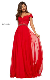 5 of 16 Sherri Hill 52729 Red