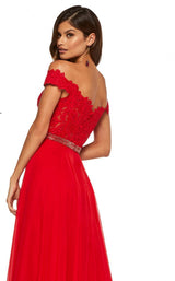 15 of 16 Sherri Hill 52729 Red