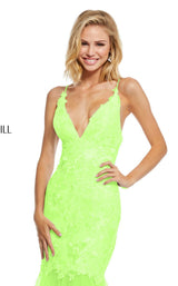 11 of 14 Sherri Hill 52741 Light Green