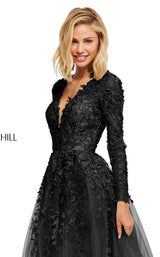 12 of 14 Sherri Hill 52746 Black