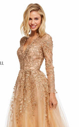 11 of 14 Sherri Hill 52746 Gold