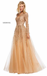 5 of 14 Sherri Hill 52746 Gold