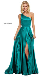6 of 22 Sherri Hill 52750 Turquoise