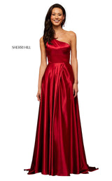 1 of 22 Sherri Hill 52750 Red