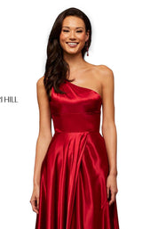12 of 22 Sherri Hill 52750 Red