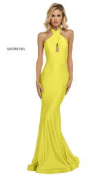 3 of 22 Sherri Hill 52784 Yellow