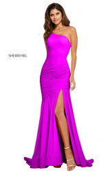 4 of 14 Sherri Hill 52789 Fuchsia