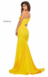 7 of 14 Sherri Hill 52789 Yellow