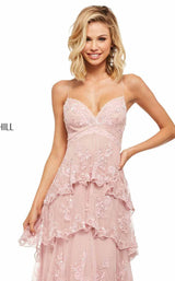 3 of 4 Sherri Hill 52806 Light Pink