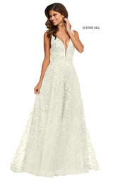 2 of 10 Sherri Hill 52877 Ivory