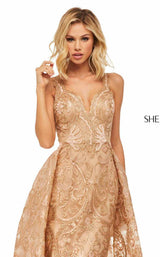 7 of 8 Sherri Hill 52878 Gold