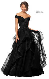 3 of 10 Sherri Hill 52880 Black