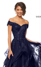6 of 10 Sherri Hill 52880 Navy